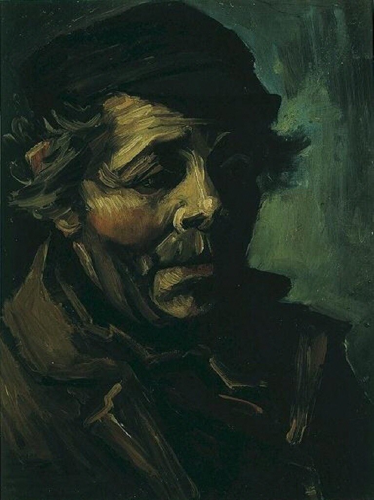  Ван Гог Нюэнен Портрет человека  767x1024